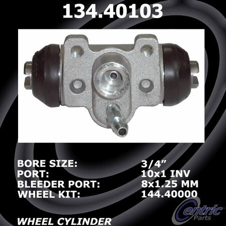 Centric Parts Brk Wheel Cylinder, 134.40103 134.40103
